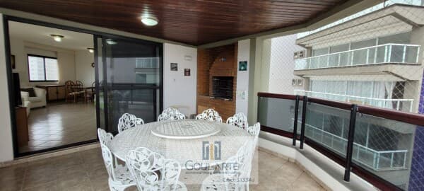 Apartamento sendo 1 por andar com vista mar, 4 dormitórios sendo 1 suíte, ASTÚRIAS-Guarujá/SP.