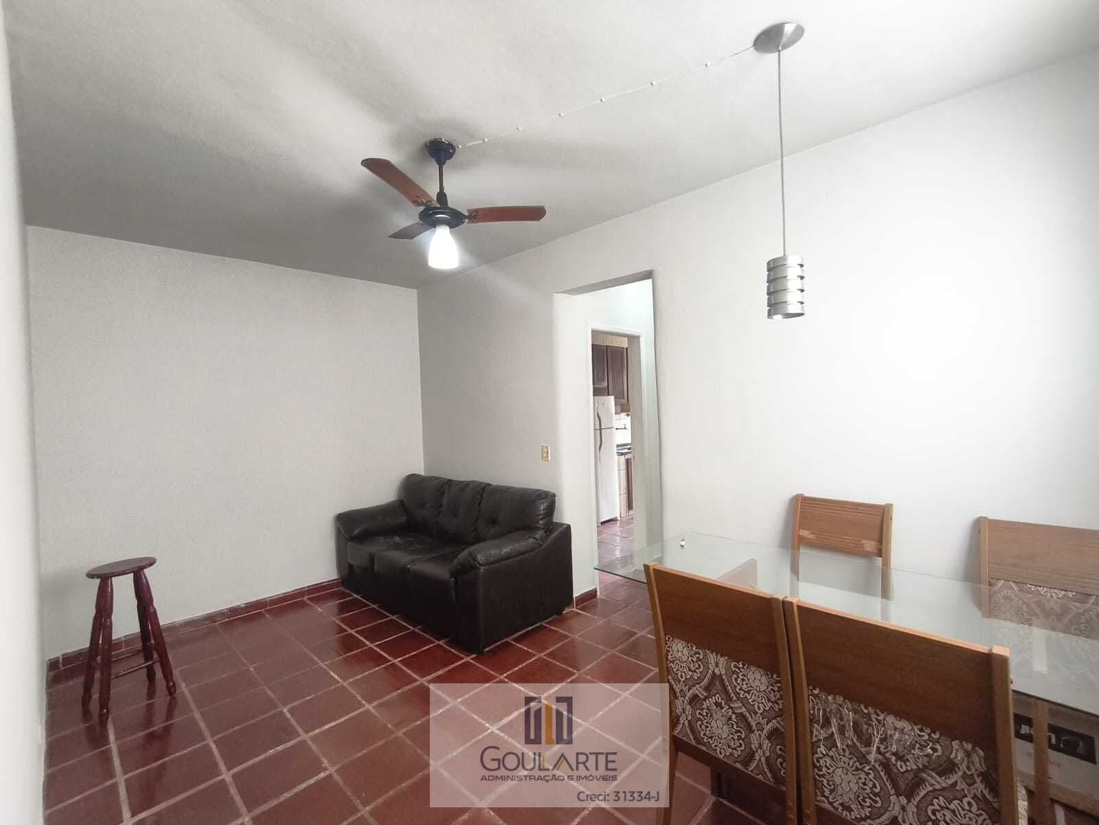 Apartamento com 1 dormitório e 1 vaga de garagem no condomínio, PITANGUEIRAS-Guarujá/SP.