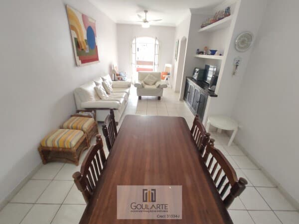 Apartamento com 3 dormitórios sendo 1 suíte, sacada gourmet vista mar á menos de 200 metros do mar lado praia da Enseada-Guarujá/SP.
