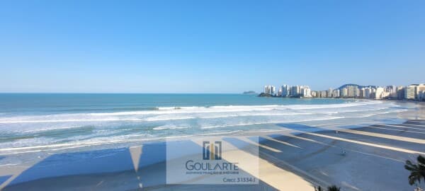 Apartamento Alto Padrão frente mar, 3 dormitorios sendo 1 suíte,*vista total mar* - PITANGUEIRAS - GUARUJÁ/SP.