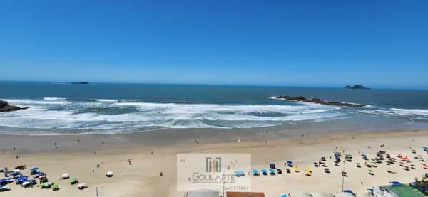 Apartamento alto padrão com acesso a sacada frente mar, 3 suítes climatizadas + dormitório de serviço, na praia das PITANGUEIRAS- Guarujá/SP.