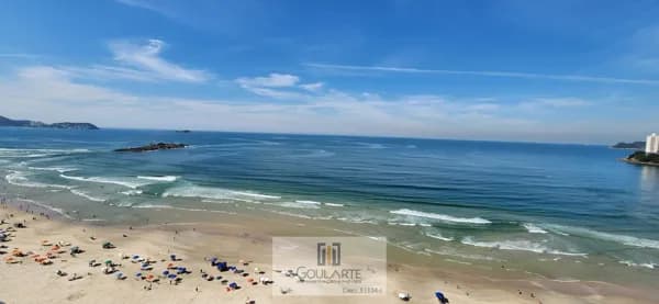 Apartamento alto padrão frente mar com 4 dormitórios sendo 3 suítes vista mar, lazer no condomínio na praia das PITANGUEIRAS - Guarujá/SP.