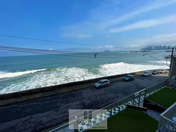 Apartamento Alto Padrão com sacada frente mar, 4 dormitórios sendo 1 suíte, PITANGUEIRAS - Guarujá/SP.