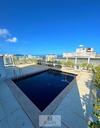 Cobertura Duplex Alto Padrão com sacada vista mar, 3 dormitórios sendo 2 suítes, lazer no condomínio, ASTÚRIAS-GUARUJÁ/SP.
