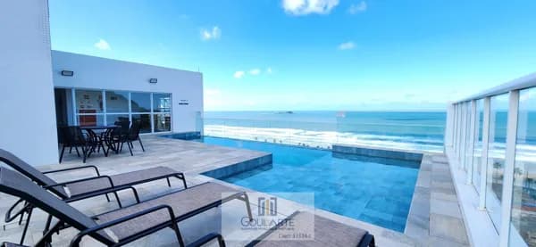 Apartamento alto padrão com janelão vista mar, 2 dormitórios climatizados sendo 1 suíte, lazer completo no condomínio - ENSEADA -Guarujá/SP.