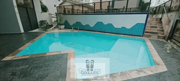 Apartamento alto padrão com 3 dormitórios climatizados sendo 2 suítes , lazer no condomínio, na praia da Pitangueiras-Guarujá/SP.