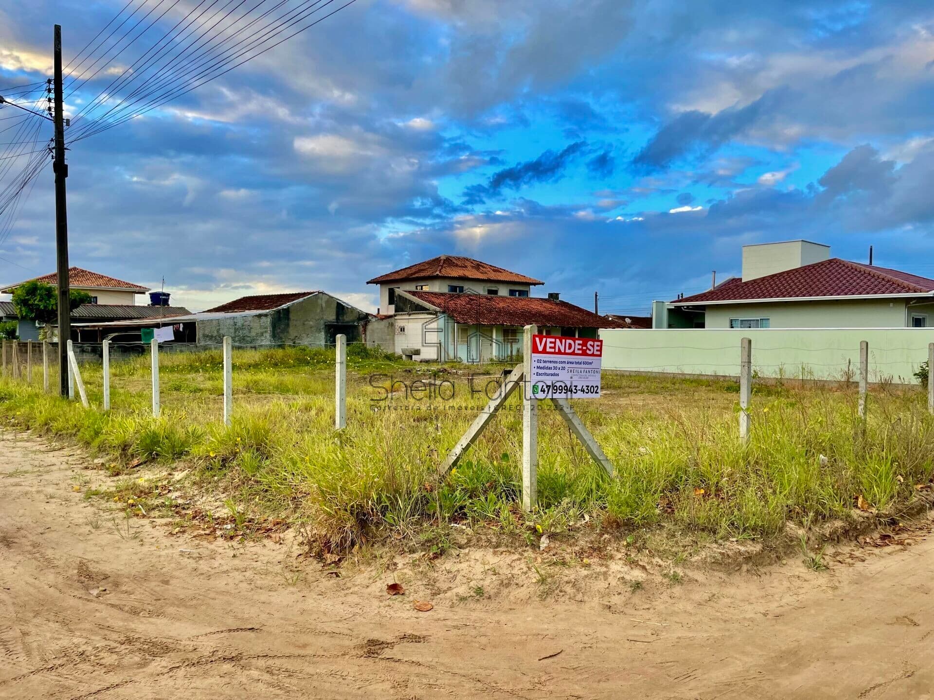 Terreno em Praia Ervino, São Francisco do Sul/SC