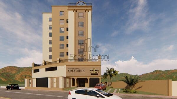 Flat com piscina e rooftop