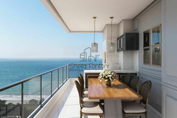 Apartamento Alto Padrão Quadra do Mar