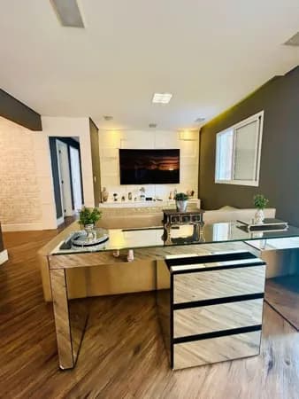 Apartamento à Venda com 125m² e 3 dorm. (01 suíte) Porteira Fechada