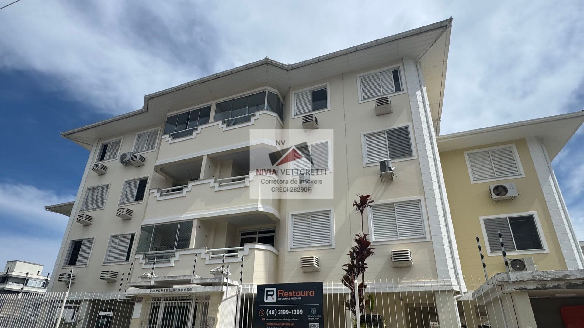 Apartamento mobiliado 500 metros do mar!