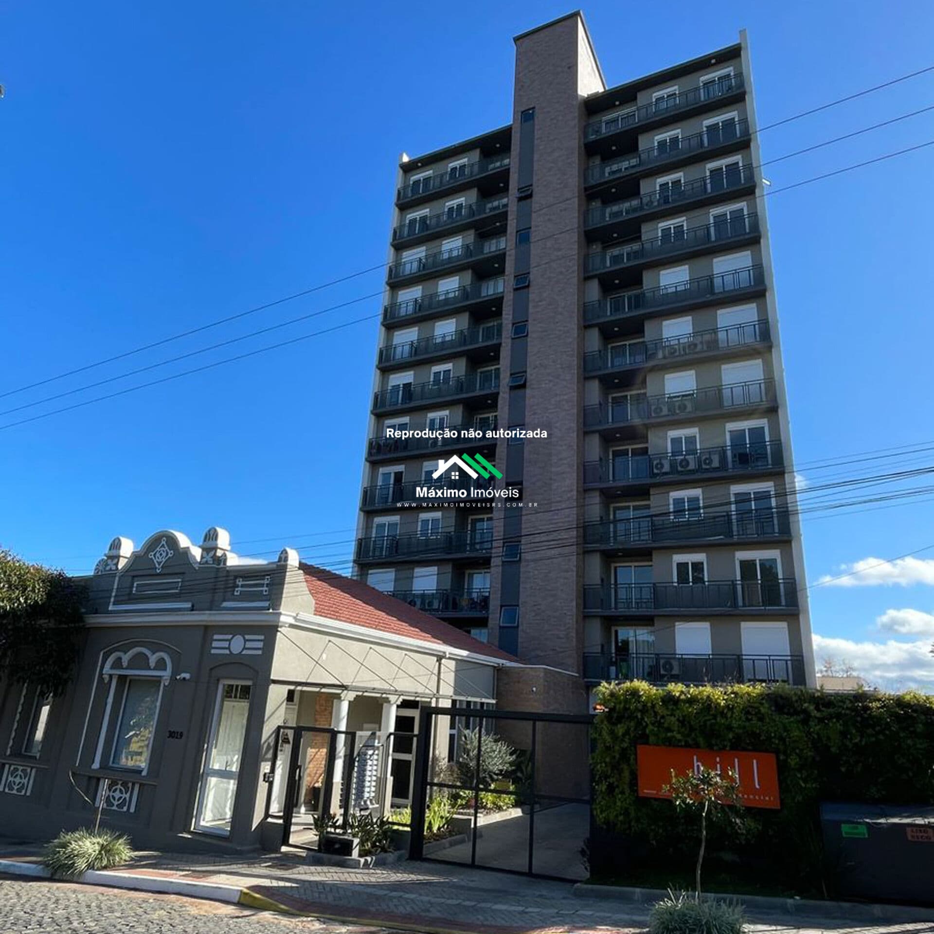 Apartamento de frente 2 dormitórios no Hill Taquara