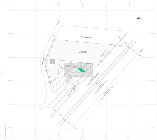 Área de terra às margens ERS-115 comercial ou industrial com 1,4589 hectares