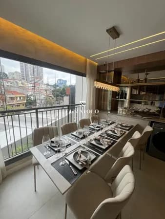 Apartamento à venda com 77 m², 2 suítes, varanda gourmet e vaga, Brooklin – Cidade Monções, São Paulo. (EM OBRAS ENTREGA OUT/2029)