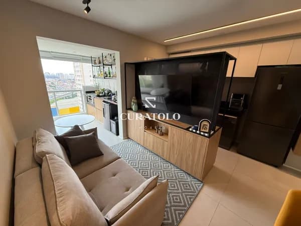 Apartamento à venda 114 m², com 1 suíte, e varanda gourmet na Vila Ema, São Paulo.