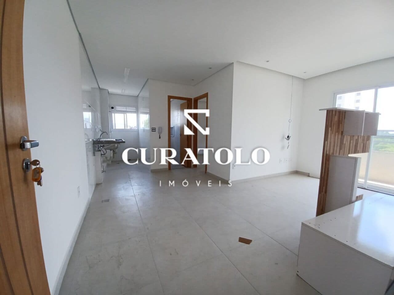 Excelente apartamento no Rudge Ramos 1 Dorm com varanda e vaga – Lazer na cobertura – Pronto para morar