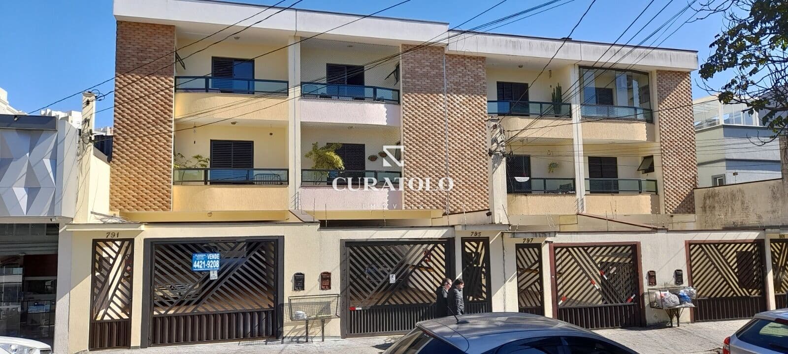 Apartamento à venda, com 3 quartos e 2 vagas no Campestre, Santo André