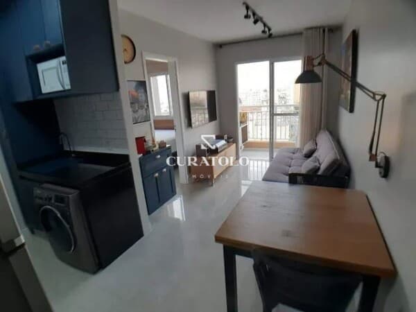 More ou Invista no Brás: Descubra a harmonia perfeita entre conforto e conveniência com esse apê de 1 Dorm, com vaga e varanda