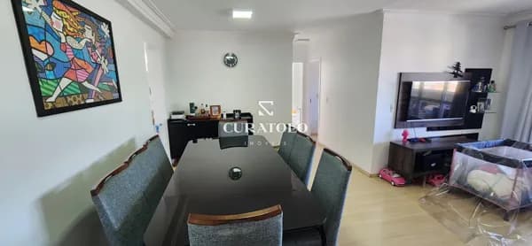 Seu novo lar está aqui, no Jd Santo Antônio, Santo André. Apartamento pronto de 75 m², com 2 Quartos e 2 vagas, perfeito para viver bem com sua família