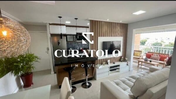 Apartamento com 2 dorms, suíte, varanda gourmet e 2 vagas - Condomínio Reserva Saúde - Lazer Completo