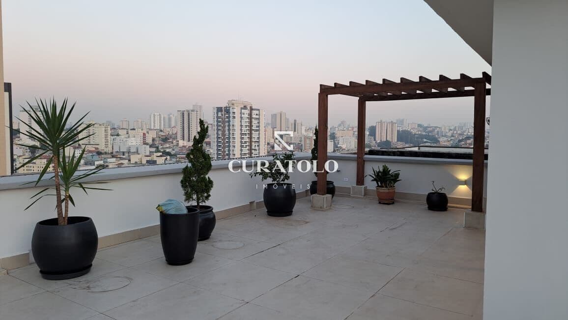 Cobertura à venda, no Santa Paula, São Caetano de 3 quartos, 2 vagas e varanda