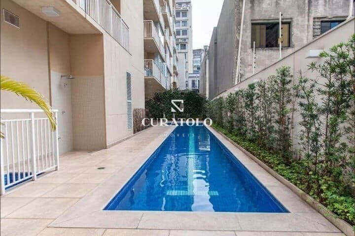 Apartamento Studio à venda na Liberdade, ao lado do Metrô Liberdade, com varanda e lazer completo.