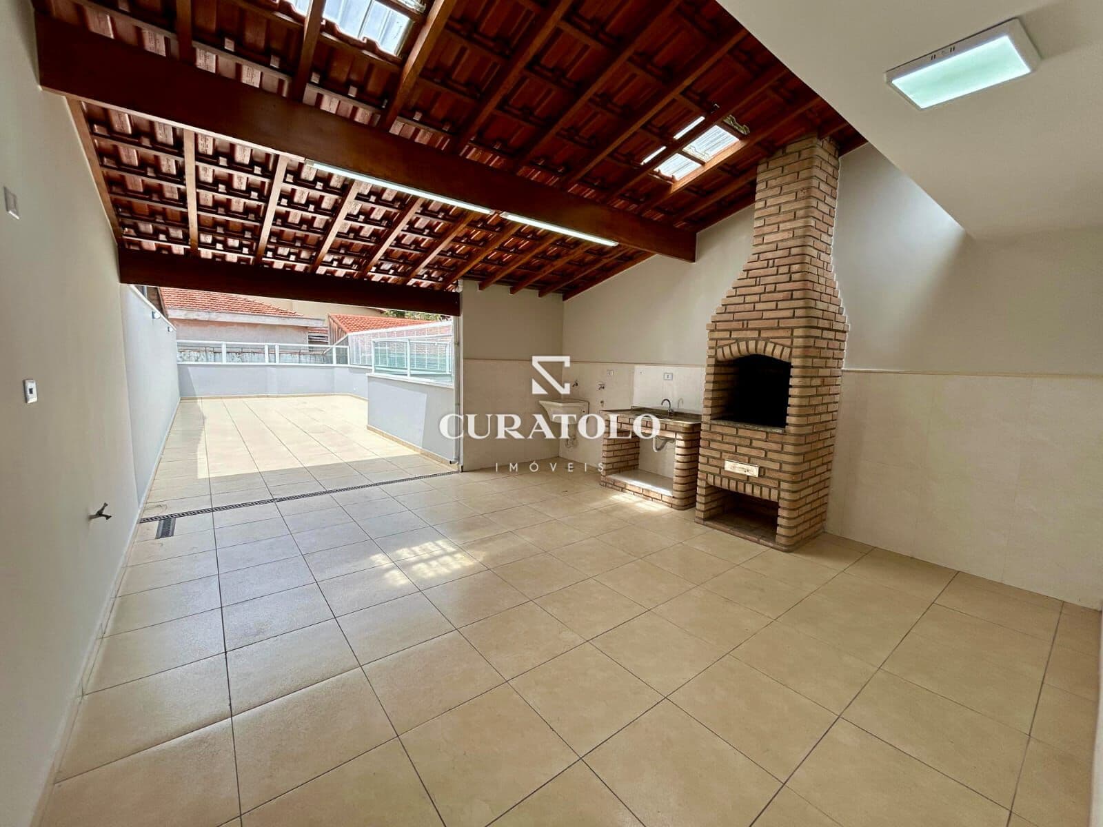 More com conforto e sofisticação na Vila Curuçá em Santo André, linda cobertura com 155 m² , 2 quartos, 2 vagas e área gourmet com churrasqueira