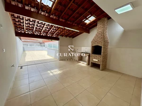 More com conforto e sofisticação na Vila Curuçá em Santo André, linda cobertura com 155 m² , 2 quartos, 2 vagas e área gourmet com churrasqueira