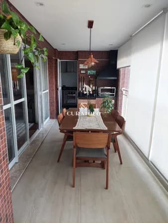 Apartamento de alto padrão à venda, de 3 quartos, varanda gourmet e 2 vagas no Chácara Inglesa, São Bernardo