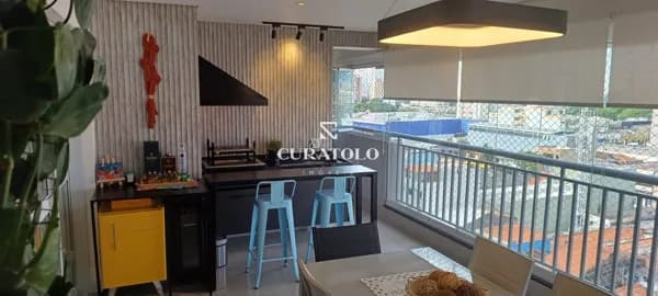 Conheça este incrível apartamento de alto padrão no bairro do Belém, a 4 min a pé do Metrô, de amplos 119 m², 3 quartos, 2 vagas e varanda gourmet ampla