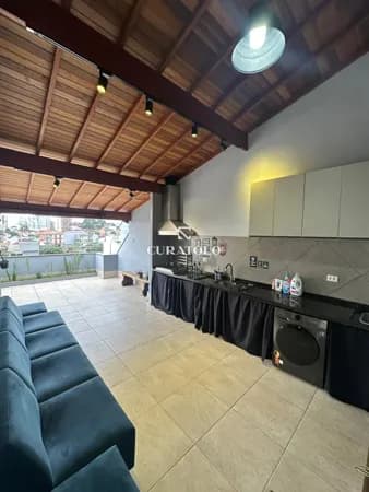 Cobertura à venda com 92 m², 2 quartos, varanda gourmet e 2 vagas, Vila Floresta, Santo André.