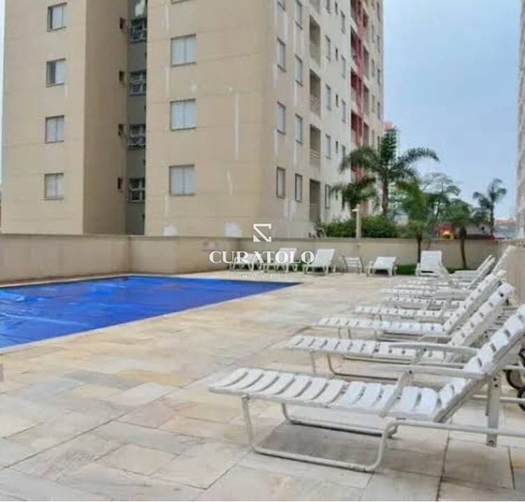 Tranquilidade e lazer na Mooca, em frente ao metrô Bresser. Apartamento pronto para morar de 55 m² com 2 Dorms, 1 vaga, varanda e lazer completo