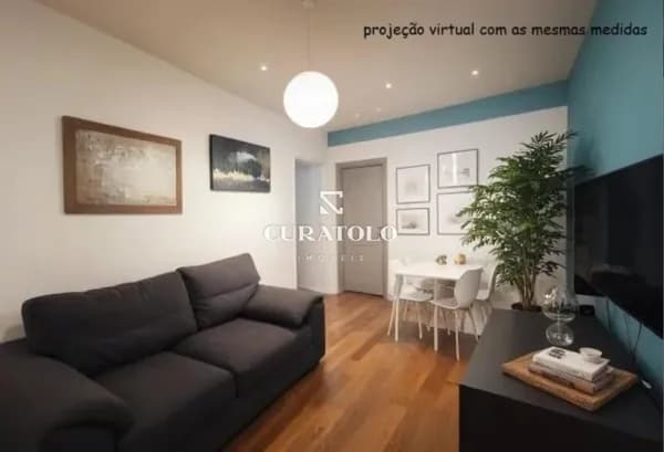 Apartamento à venda, com 3 quartos e 1 vaga em Mirandópolis (a 16 min a pé do Shopping Metrô Santa Cruz)