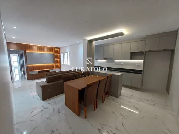 Apartamento à venda com 90 m², 3 quartos e vaga, Vila Curuça, Santo André.