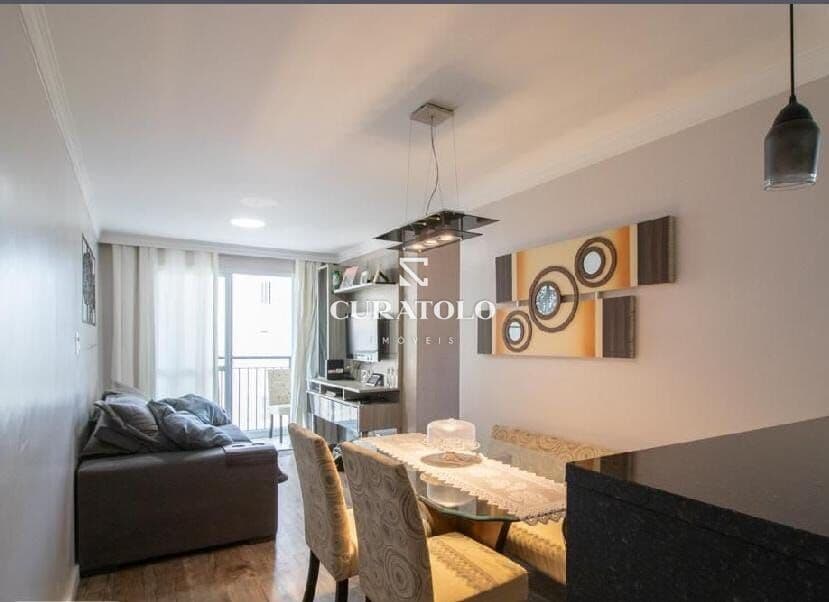 Apartamento padrão à venda com 63 m², 3 quartos, varanda e vaga no Centro, Diadema.