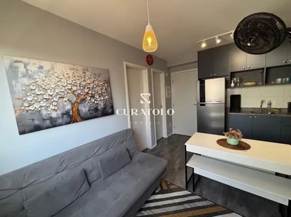 Apartamento à venda com 34 m², 2 quartos na Barra Funda, São Paulo.