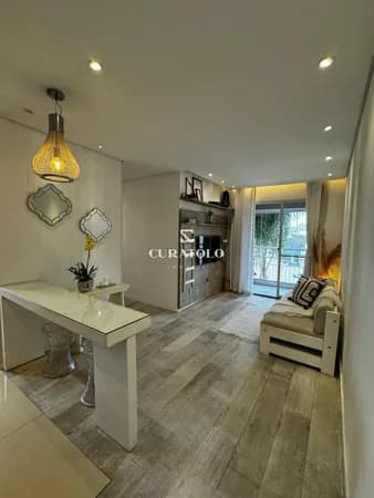 Lindo apartamento na Luz, a 350 mts do Metrô Armênia: Com 55 m², 2 Quartos, 1 vaga e varanda e lazer Reformado e Mobiliado