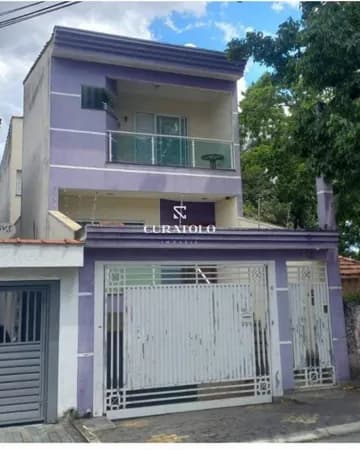 Casa sobrado à venda com 3 quartos e 6 vagas no Jardim das Maravilhas, Santo André