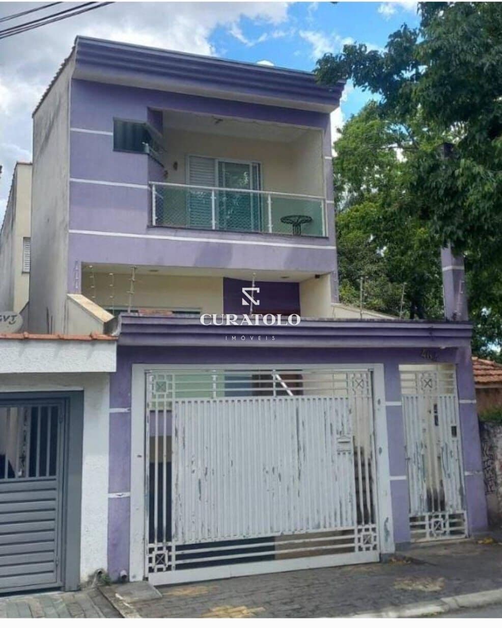 Casa sobrado à venda com 3 quartos e 6 vagas no Jardim das Maravilhas, Santo André