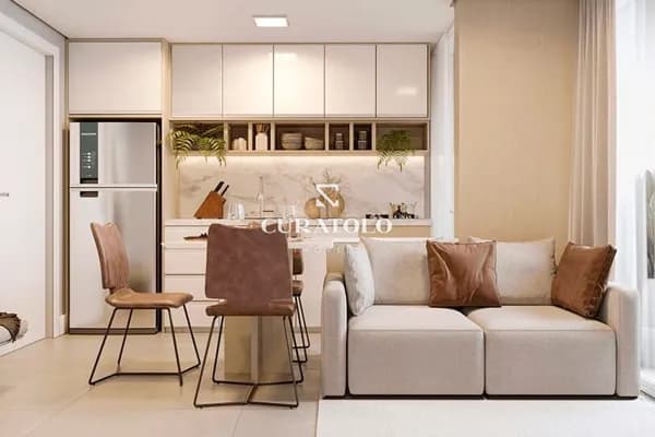 Apartamento à venda com 50 m², 2 quartos , varanda e vaga na Mooca, São Paulo.