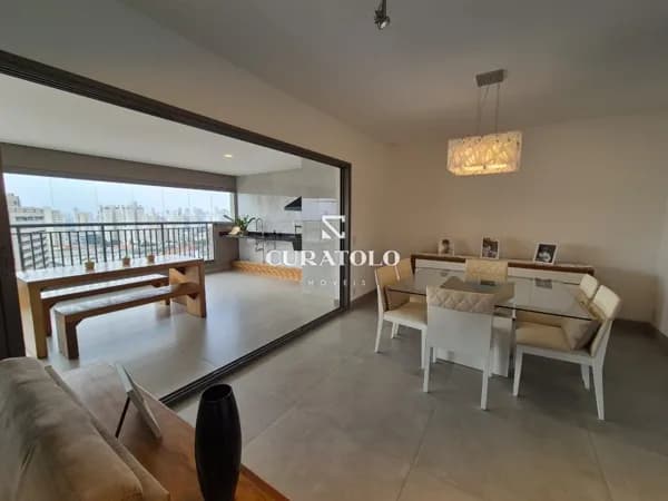 Apartamento à venda, de alto padrão, na Mooca, com 3 quartos/suítes, 2 vagas e varanda gourmet