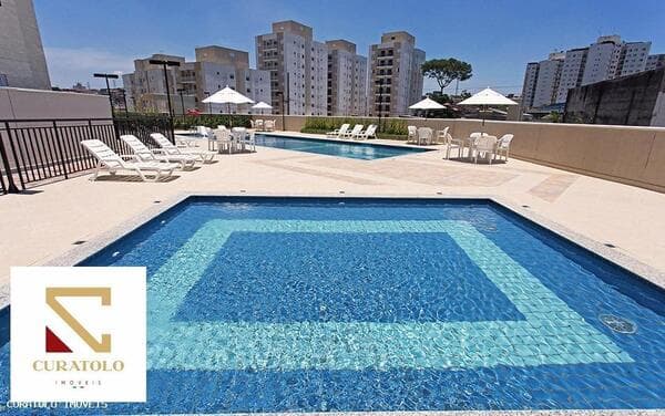 More bem na Vila Carrão, apartamento pronto de 45m² com 2 Dorms, 1 Vaga e Varanda - Condomínio clube próximo a Av. Aricanduva