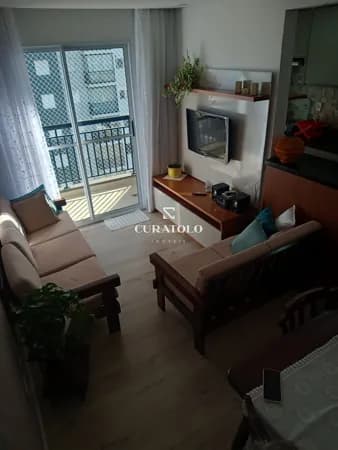Apartamento à venda, de 2 quartos, varanda e 1 vaga em Santo André, bairro Utinga