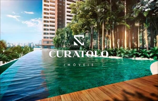 Apartamento com varanda gourmet, 2 dorms, suíte e vaga - Piscine Station Resort Brás