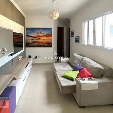 Apartamento à venda com 38 m², 2 quartos, sacada e vaga, Vila Curuçá, Santo André.