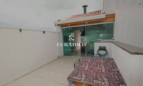 Cobertura Duplex à venda com 100 m², 2 quartos, espaço gourmet e vaga, Jardim Santo Alberto, Santo André.