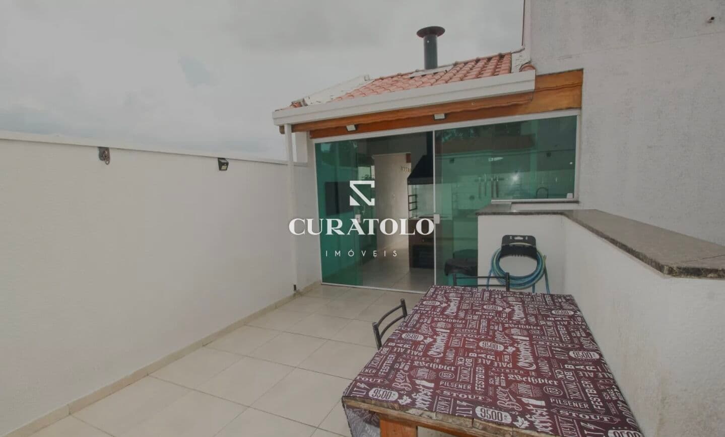 Cobertura Duplex à venda com 100 m², 2 quartos, espaço gourmet e vaga, Jardim Santo Alberto, Santo André.