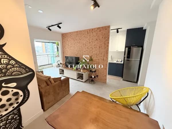 Apartamento à venda com 65 m², 2 quartos, varanda e vaga, Campestre, Santo André.