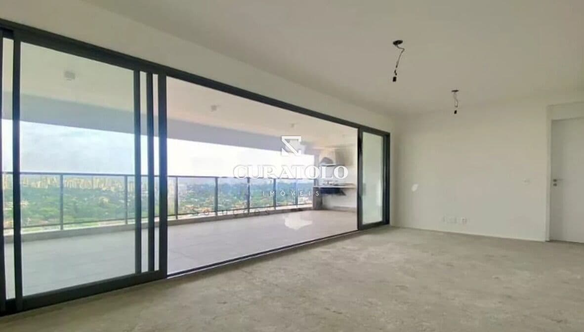 Apartamento alto padrão à venda com 185 m², 3 suítes, varanda gourmet e 2 vagas, Campo Belo, São Paulo.