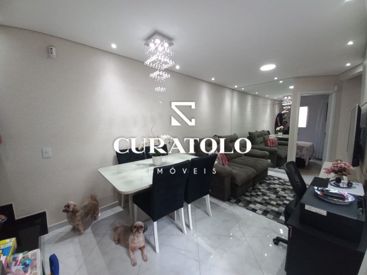 Cobertura com quintal, 3 dorms, suíte e 2 vagas - Bela Vista, Santo André